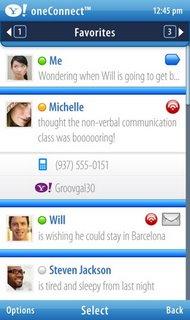 Yahoo avec oneConnect