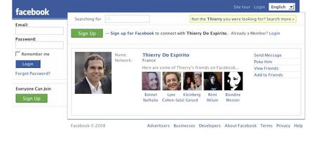 Facebook vous référence... un peu