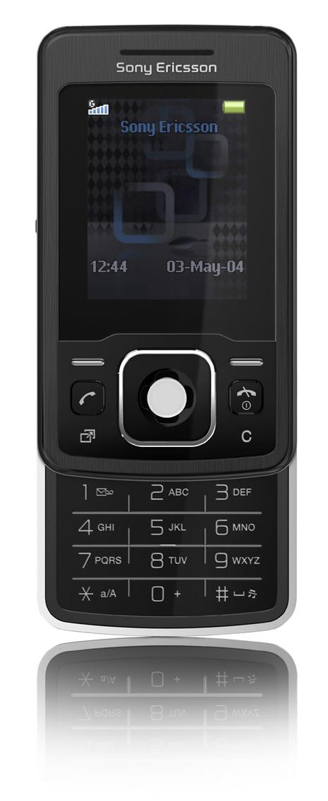 Sony Ericsson T303i Shadow Black de face