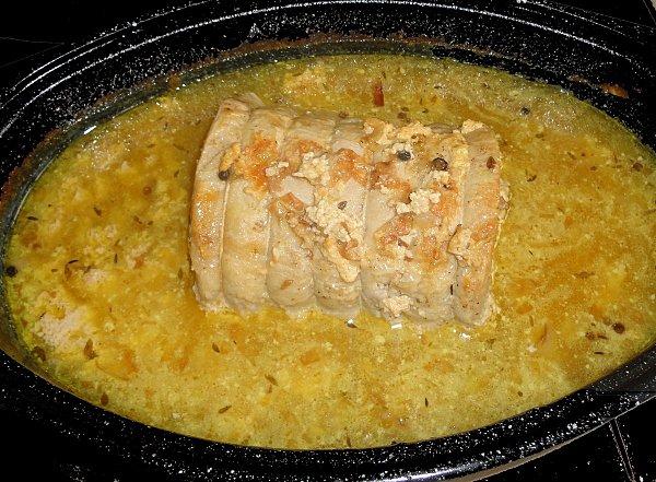 RÔTI DE PORC AU LAIT