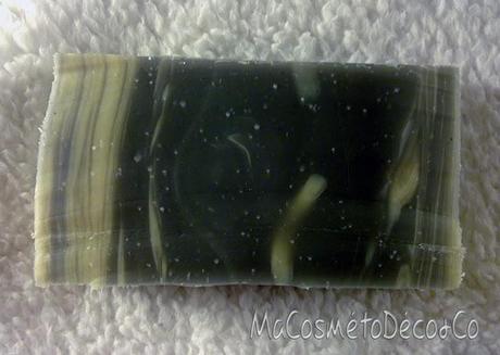 24h après l'atelier de Kafée... Découpe de mon savon 