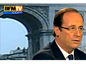 François Hollande veux notre pays redresse"