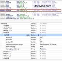 Traces de l'iPhone 5 et iPad 3 et iTv dans le code du firmware iOS 5.1