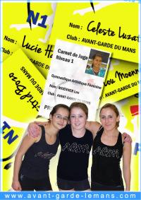 4 juges Niveau 1 fraîchement diplomés pour l’AGM !