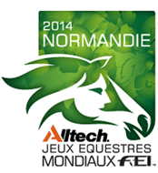 logo Jeux Equestres Mondiaux en Basse-Normandie 2014