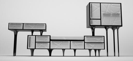 Drop, le mobilier en céramique de David Pergier - 2