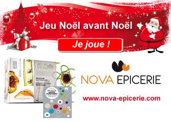 Grand jeu Noël avant Noël avec Nova épicerie