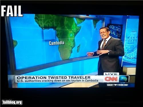 CNN et Faux News, experts géographes