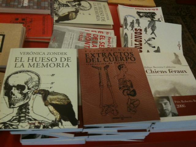 Autour de l'Editorial Cuneta du Chili. Samedi 26 novembre à la librairie