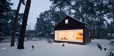Une maison dans la forêt