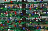arbre lego 02 160x105 Un arbre de Noël en LEGO dans la gare de St Pancras