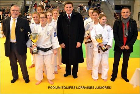 Metz Judo championnes de Lorraine par équipe junior 2011