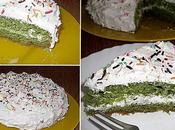 Gâteau Vert, Vert Sans Colorant Surprise