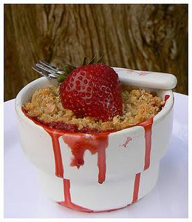 Crumble aux fraises