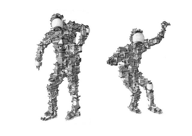 Personnages achitecturaux, Sean Edward