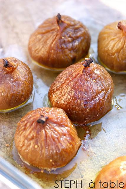Recettes apéritif de Noël #2: Figues pochées au Montbazillac, cœur de foie gras