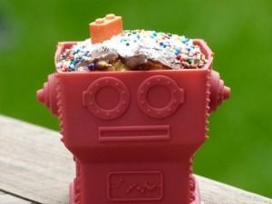 Robots cupcakes au nutela, il est fondant mon robot…