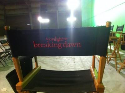 Découvrez des photos du tournage de Breaking Dawn
