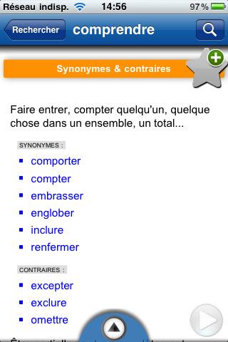 4 codes à gagner pour « Dictionnaire de français Larousse » pour iPhone/iPad