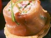 Amuses bouches festives gourmandes autour saumon Norvège