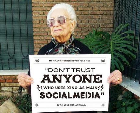 Les conseils de grand mère sur le web et les réseaux sociaux 4 Les conseils de grand mère sur le web et les réseaux sociaux