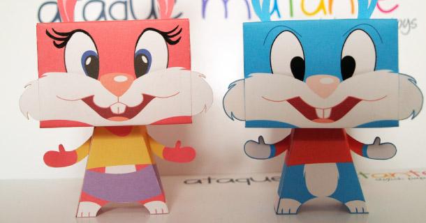 Blog_Paper_Toy_papertoys_Tiny_Toons_Ataque_Mutante