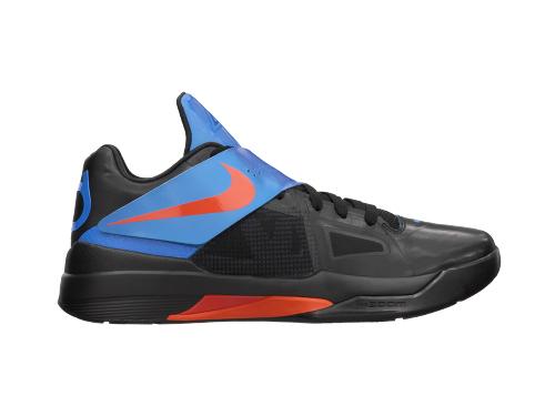 nike zoom kd iv 4 8 Nike Zoom KD IV Black & Blue Orange dispos
