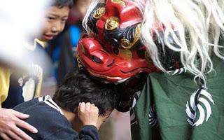 Shishimai, la danse du lion japonais