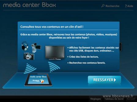 Bientôt une appli pour gérer le Media Center de la BBox