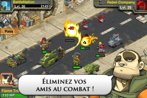 L’excellent jeu « Battle Nations » pour iPhone/iPad est Gratuit
