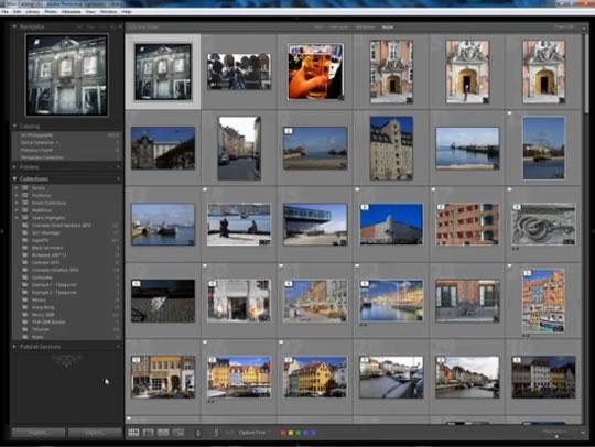 Collections rapides dans Lightroom