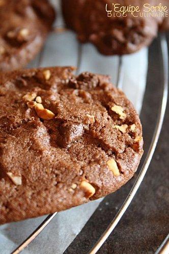 Cookies au chocolat, nougatine, et re pépites de chocolat ! COOKIES FIGUES ET CHOCOLAT (12)