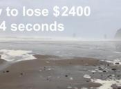 Comment perdre 2400$ secondes seulement