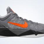 nike zoom kobe vii wolf grey total orange black 5 1 150x150 Nike Zoom Kobe 7 Predators Pack
