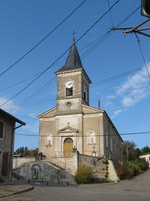 Coq et clocher : Vannes-le-Châtel