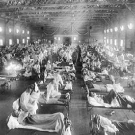 La grippe espagnole de 1918 est due aux vaccins
