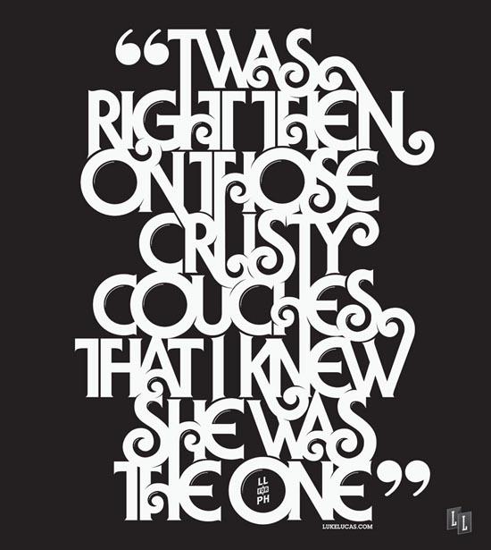 Luke Lucas, roi incontesté de la typographie