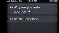[Réponse d'Apple]Siri : anti-avortement ??