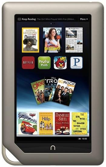 La Nook Tablet sur Qoqa.fr