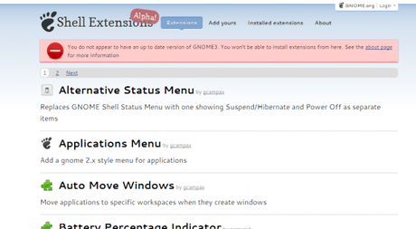 GNOME Shell Extensions 560x308 L’installation des extensions Gnome Shell en un seul clic