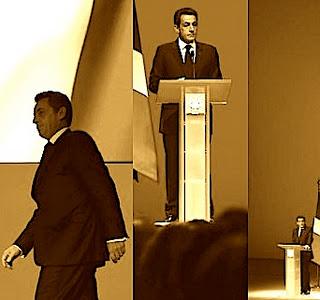 239ème semaine de Sarkofrance: Sarkozy, le candidat des riches se planque