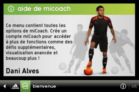 miCoach Football pour iPhone de Adidas devient Gratuit
