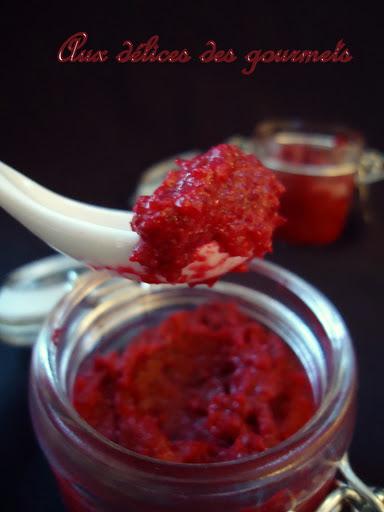 LA MOUSSE DE BETTERAVES AU VINAIGRE