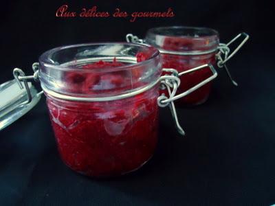 LA MOUSSE DE BETTERAVES AU VINAIGRE