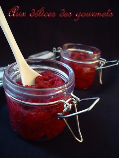 LA MOUSSE DE BETTERAVES AU VINAIGRE