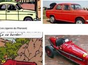 Tintin voitures donc Alfa Romeo