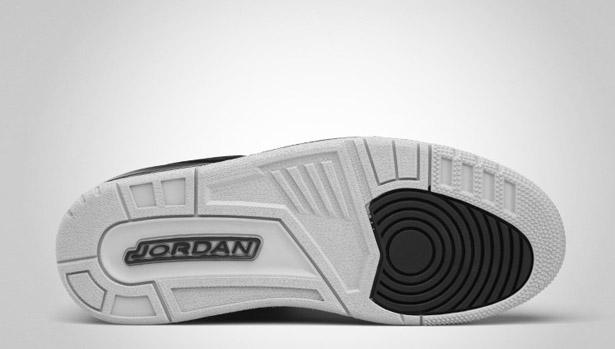 air jordan iii retro flip black metallic silver 3 Air Jordan III (3) Black Flip dispo