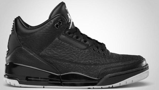 air jordan iii retro flip black metallic silver 1 Air Jordan III (3) Black Flip dispo