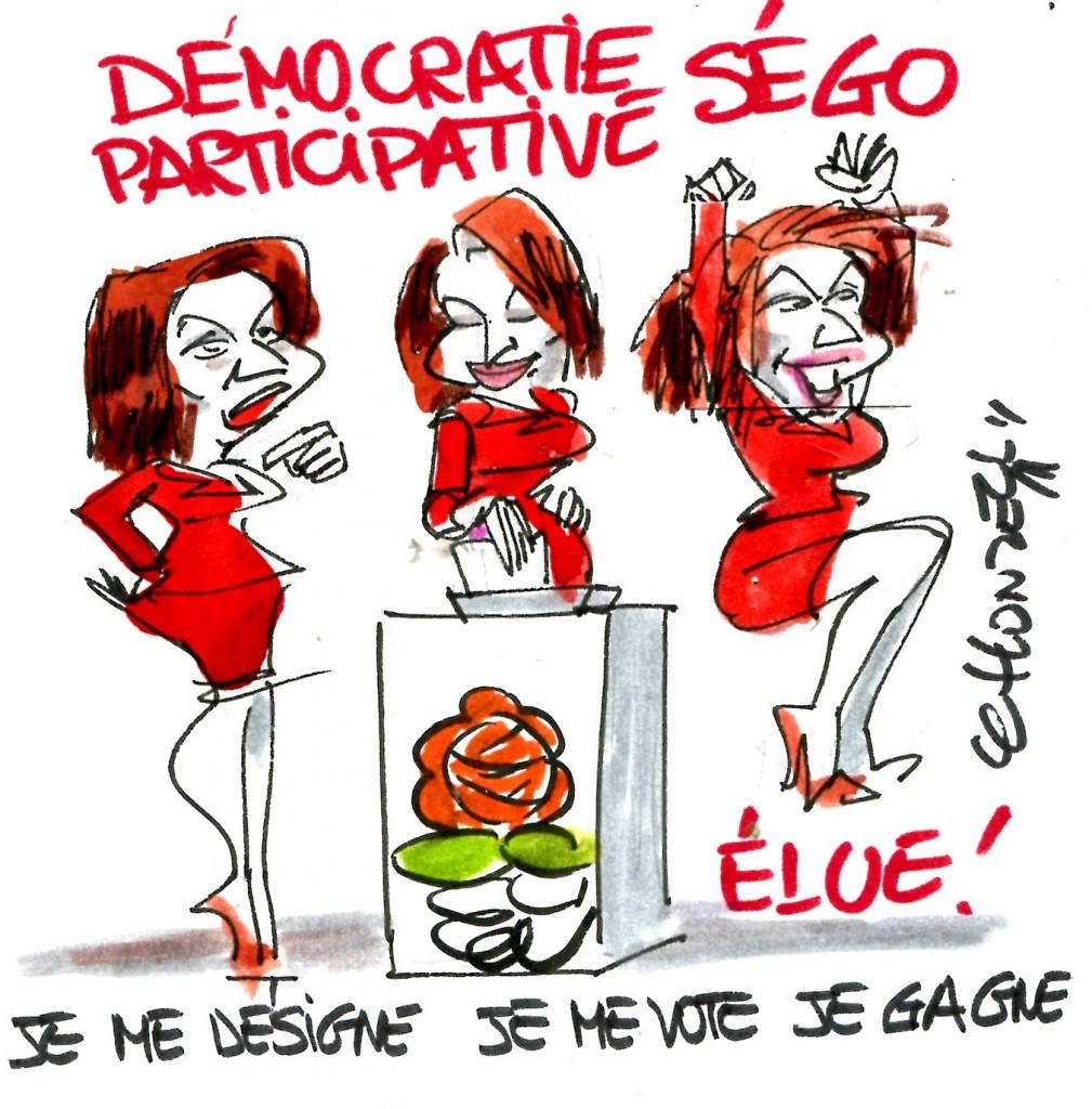 Parachute royal pour Ségolène