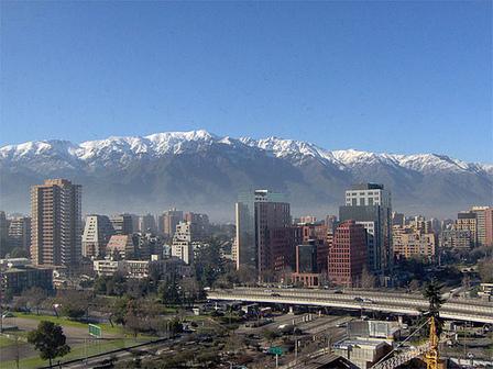 la capitale du Chili, Santiago